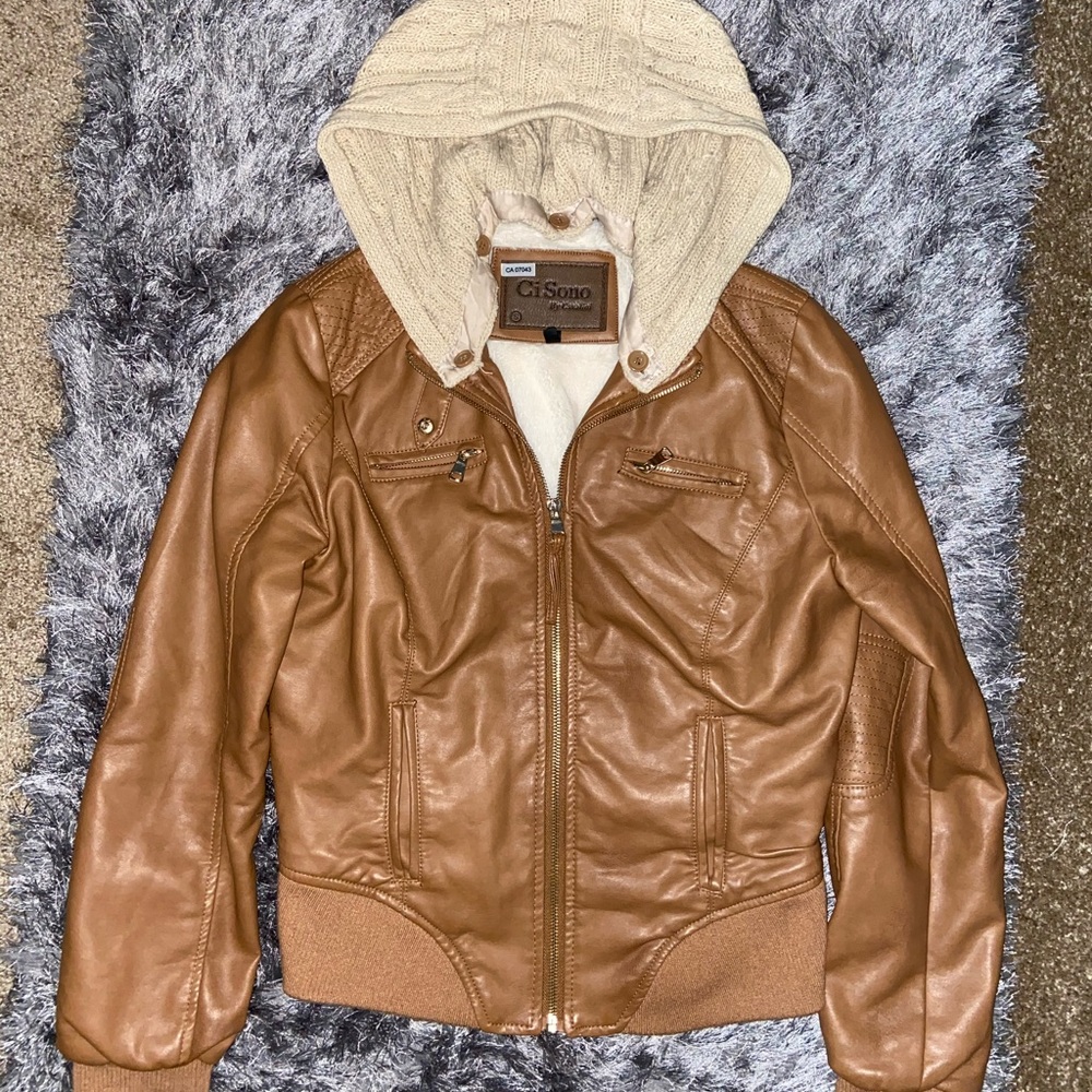 Brand: Ci Sono. Size: S. Colour: Brown
